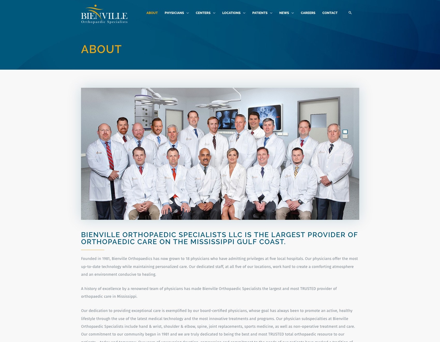 Bienville Orthopaedic Specialists