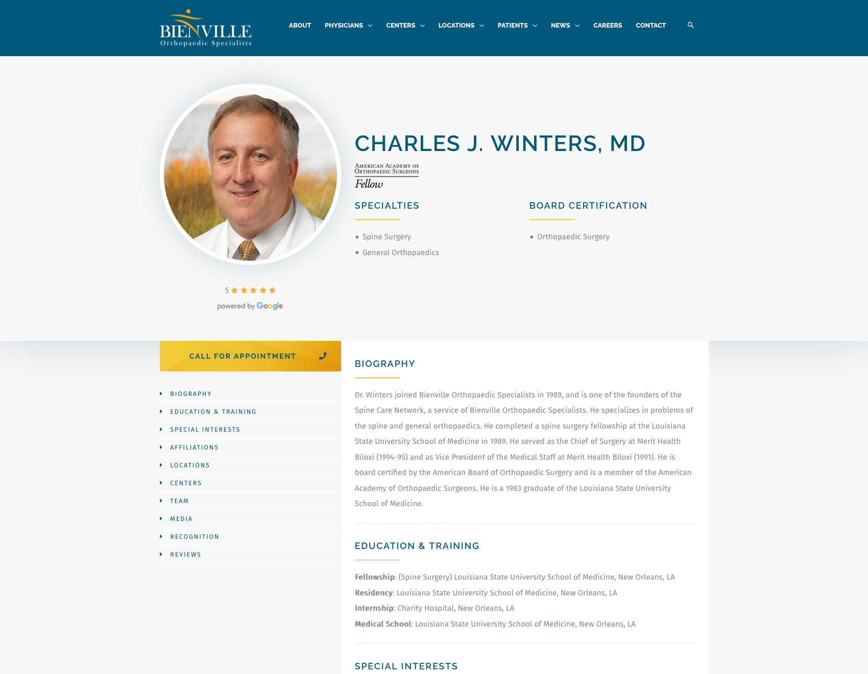 Bienville Orthopaedic Specialists