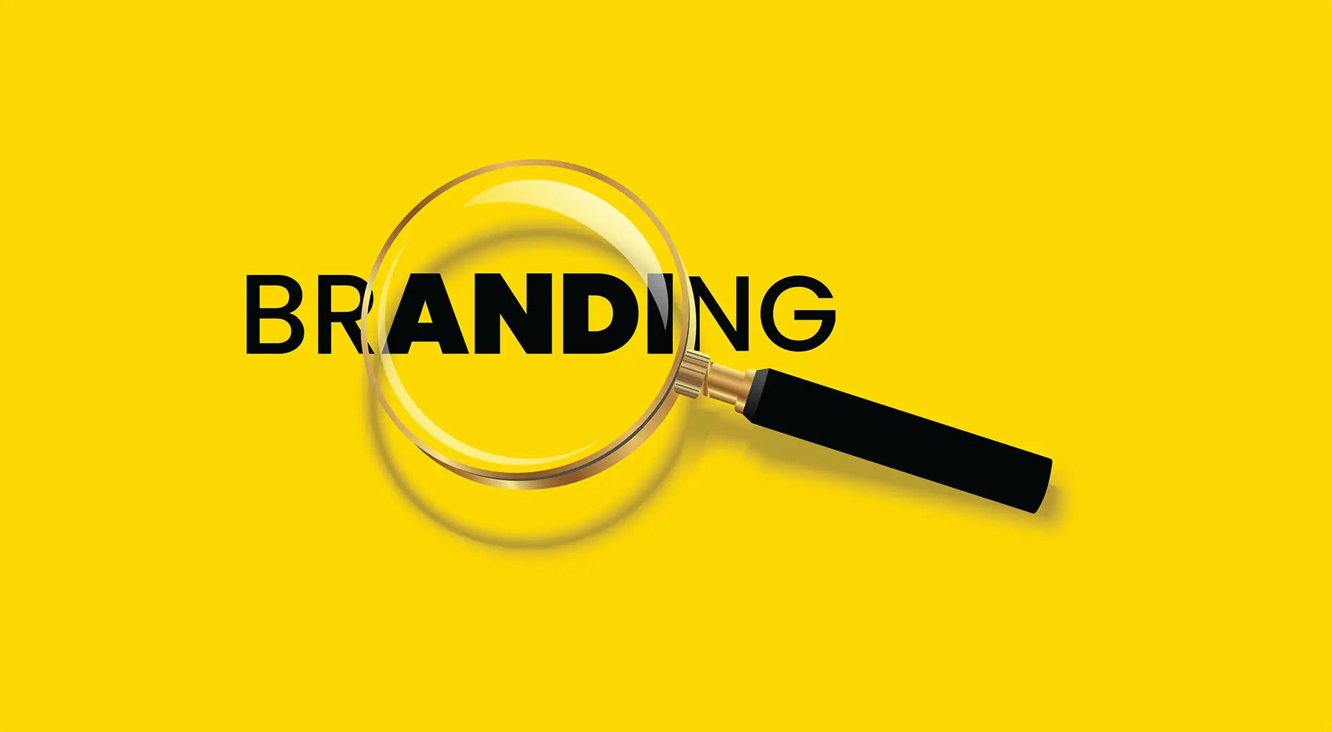 branding magnifying glass