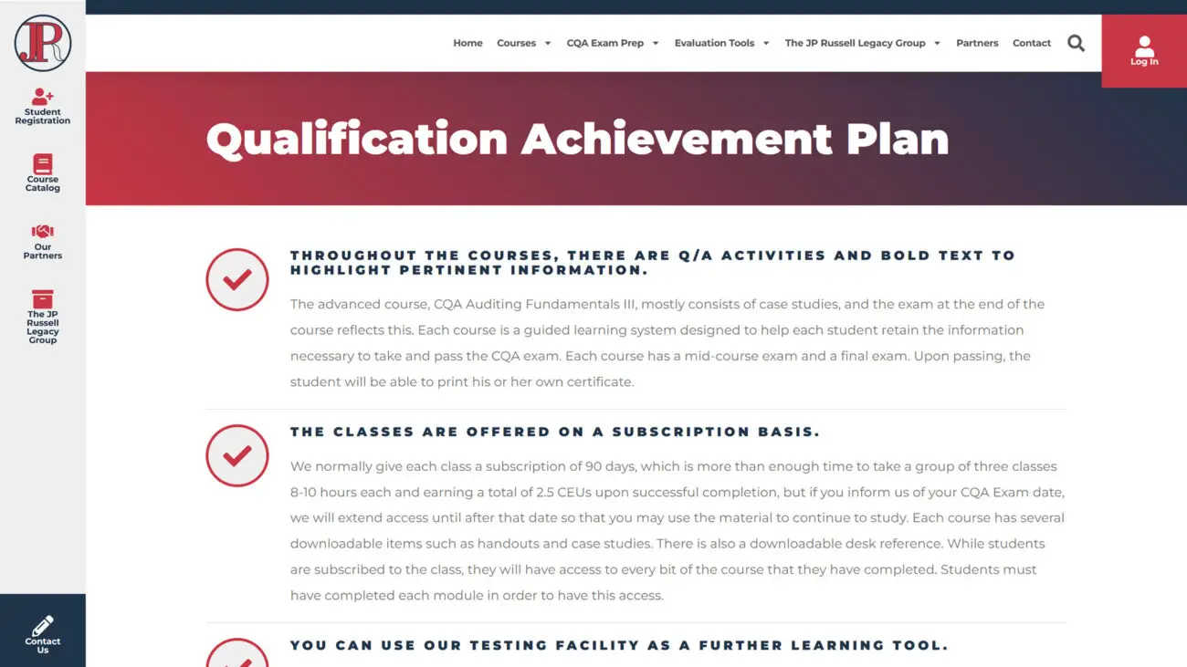 jpr_learning_website_qualification JP Russell Learning Center