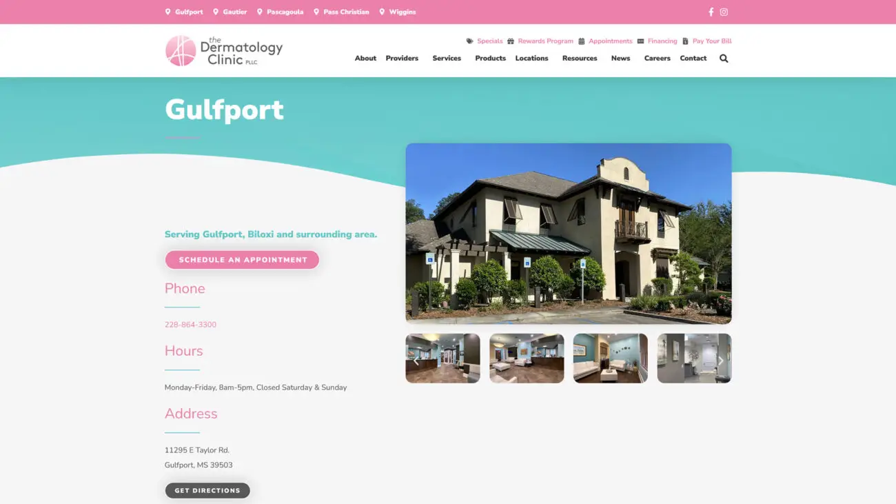 the_derm_clinic_website_location The Dermatology Clinic